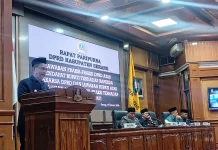 Wakil Bupati Serang Sampaikan Jawaban Paripurna DPRD