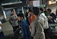 Polsek Cijaku Lakukan Patroli Rutin Ramadhan