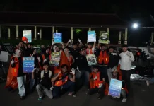 HPSN 2026, 150 Relawan Bersih-Bersih Malam di Serang