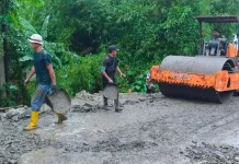 DPUPR Lebak Perbaiki Jalan Rangkasbitung Gajrug