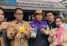 Mi Kuning dan Teri Nasi di Pasar Rau Mengandung Formalin