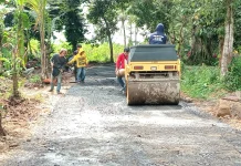 Masuki Hari ke 22, TMMD Sukamenak Masuk Tahap Pengaspalan