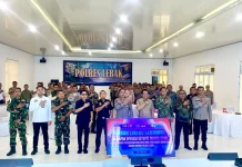 Siapkan Operasi Ketupat, Polres Lebak Gelar Rakor Lintas Sektoral