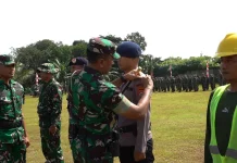 TMMD ke-127 di Desa Sukamenak Kabupaten Serang Resmi Ditutup