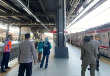 Arus Mudik di Stasiun Rangkasbitung Masih Landai