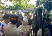 Bupati Pandeglang Sidak Tarif Lebaran di Terminal Kadubanen