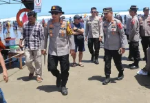 Kapolres Lebak Tinjau Pengamanan Wisata Wilayah Selatan