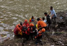 Seorang Wisatawan Meninggal Usai Tenggelam di Curug Goong Pandeglang