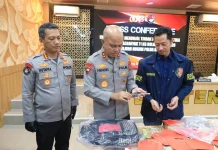 Polda Banten Ringkus Dua Pelaku Kasus Senpi Ilegal