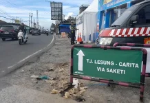 Polres Pandeglang Perpanjang Pengamanan Jalur Wisata Pemandian