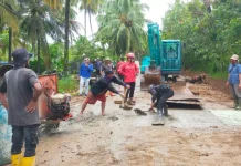 Infrastruktur Terdampak Cuaca di Lebak Mulai Diperbaiki