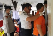 Rutan Pandeglang Gelar Razia Gabungan