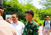 Wabup Lebak Tinjau Kerja Bakti Cipanas