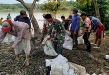 Kodim Pandeglang Bangun Empat Jembatan Perintis Garuda