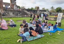 Bertempat di Wisata Kaibon, TBM Jawara Giatkan Literasi ke Anak-anak