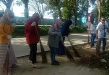 Jumat Bersih Asri, Budayakan Hidup Bersih dan Sehat