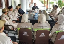 Kepala Kantor Urusan Haji Lebak Bertemu Bupati jelang Keberangkatan Jemaah