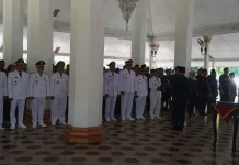 Bupati Lebak Hasbi Jayabaya Lantik Ratusan Pejabat Baru