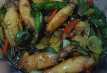 Resep Gurih Pedas Cumi Asin Cabai Hijau