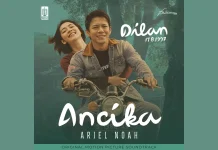 Ancika, Lagu Baru Ariel NOAH untuk Film Dilan ITB 1997