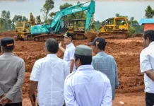 Pastikan Pembangunan Huntap Lebakgedong, Bupati Lebak Turun Langsung
