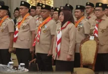 Wabup Lebak Hadiri Pelantikan Mabida Pramuka Banten