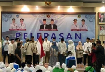 Jemaah Haji Kloter Pertama Pandeglang Resmi Diberangkatkan