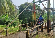 Revitalisasi Jembatan di Anyer Permudah Aktivitas Warga