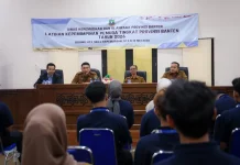 Pemprov Banten Gembleng 50 Pemuda Lintas Organisasi