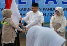 Ratusan Jemaah Haji Kloter Kedua Pandeglang Resmi Diberangkatkan