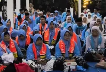 Tangis Haru Iringi Pelepasan Jemaah Haji Lebak