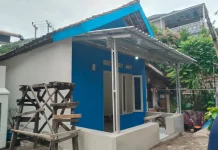 Satgas TMMD ke-128 Serahkan RTLH Kepada Penerima