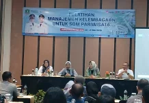Puluhan Pelaku Pariwisata di Banten Dibekali Penguatan Manajemen Kelembagaan