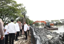 Andra Soni Tinjau Normalisasi Situ Bulakan