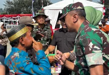 Danrem 064 Maulana Yusuf Tutup TMMD ke-128 Kodim 0623 Cilegon