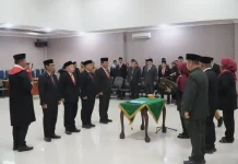 Bupati Pandeglang Lantik Lima Pejabat Eselon II