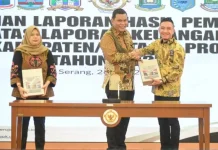 Lebak Kembali Raih Opini WTP dari BPK