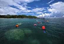 Panorama KEK Tanjung Lesung Pikat Wisatawan saat Libur Iduladha