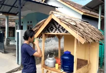 Sedekah Air Penghantar Doa Jemaah Haji Pandeglang