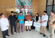 Kemenag Lebak Terima Santunan dan Beasiswa dari BPJS