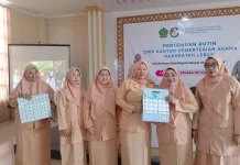 Pisah Sambut DWP Kemenag Lebak