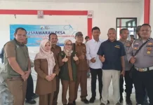 Disketapang Lebak dan Bulog Laksanakan Monev Penyaluran Bantuan Pangan