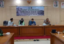 Kemenhaj Pandeglang Matangkan emulangan Jamaah Haji Pandeglang