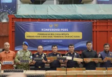 Bea Cukai Gagalkan Penyelundupan 8,2 Juta Batang Rokok Ilegal