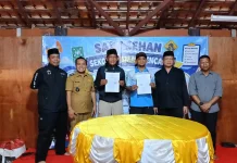 Boedak Saung-PGRI Pandeglang Teken Kesepahaman Sekolah Aman Bencana