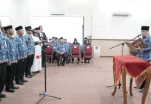 Robinsar Lantik Puluhan Pejabat Administrator dan 11 Pejabat Pengawas
