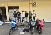 Maling Motor di Lebak Diciduk Polisi, 2 Buron