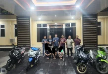 Tiga Pelaku Curanmor Dibekuk Satreskrim Polres Lebak
