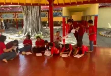 Pererat Toleransi, Mahasiswa UNIBA Sosialisasi Satu Hati Banyak Keceriaan
