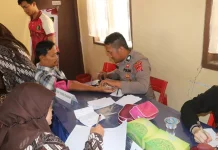 Sambut HUT Bhayangkara, Polres Lebak Gelar Bhakti Kesehatan